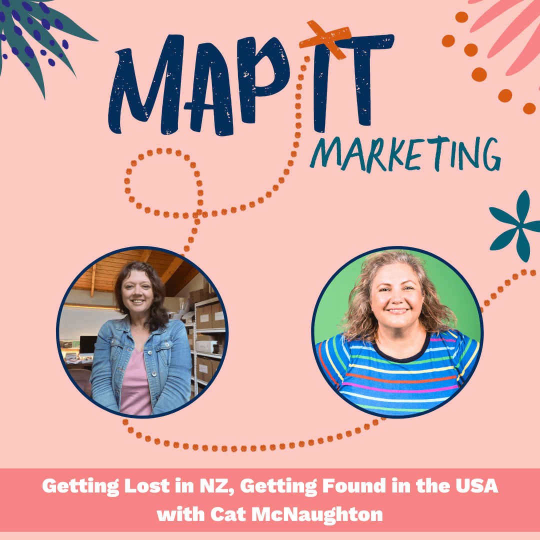 Episode Twenty Six - Getting Lost in NZ, Getting Found in the USA - With Cat Macnaughtan